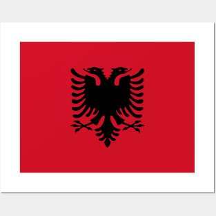 Albania front Posters and Art